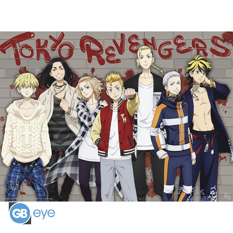 TOKYO REVENGERS - Poster 52x38 cm - Series 1 x4 2 pieces
