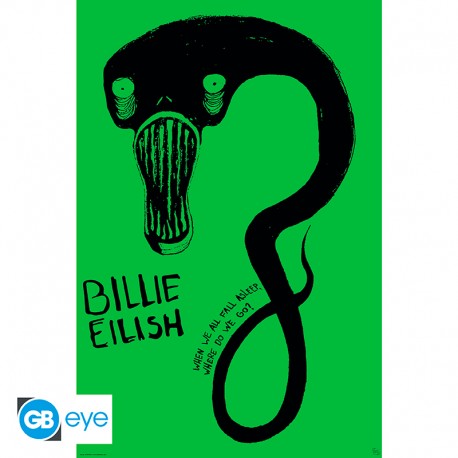 BILLIE EILISH - პოსტერი  Ghoul 91.5x61 სმ