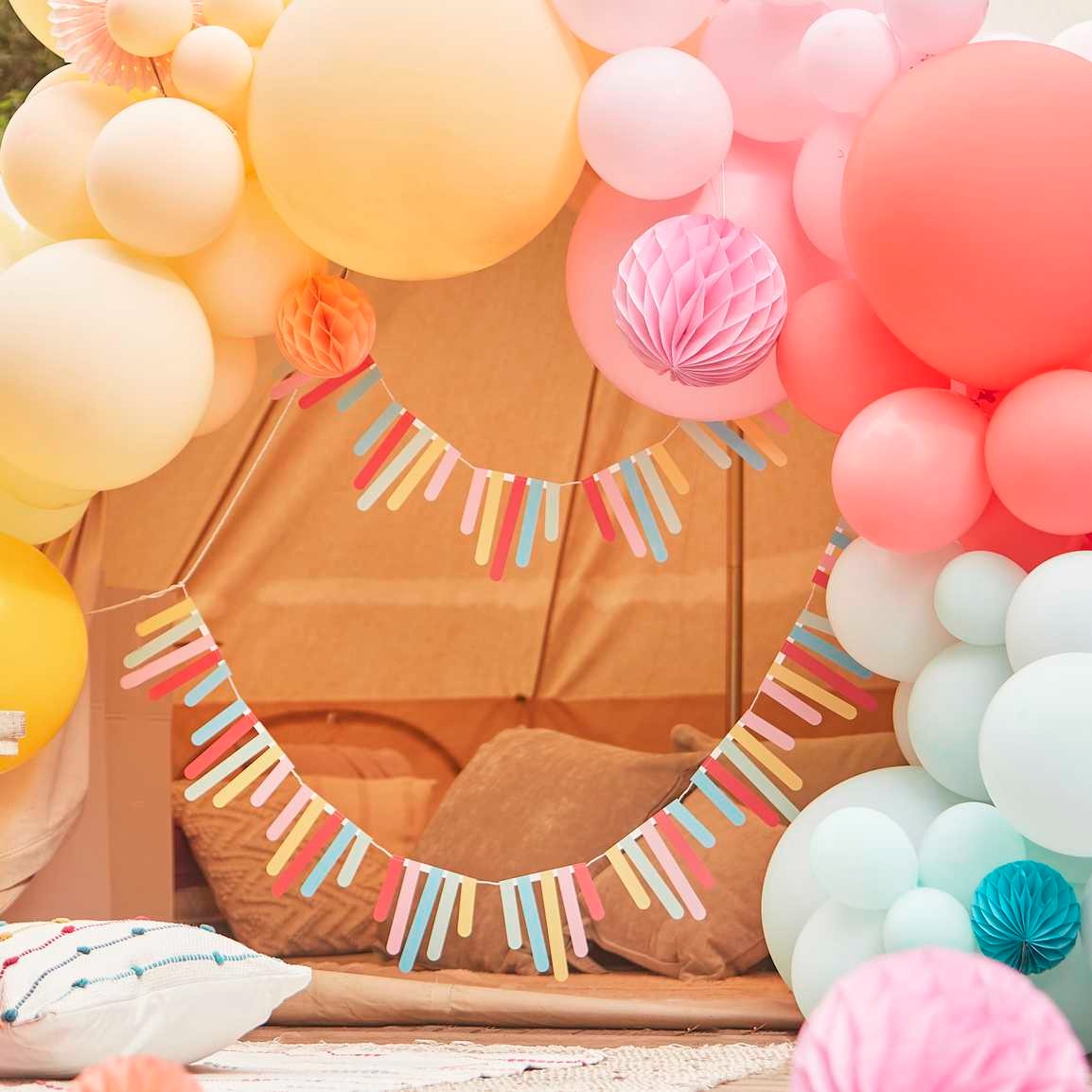 Hanging colorful decoration Card Stick 3 x 1 m