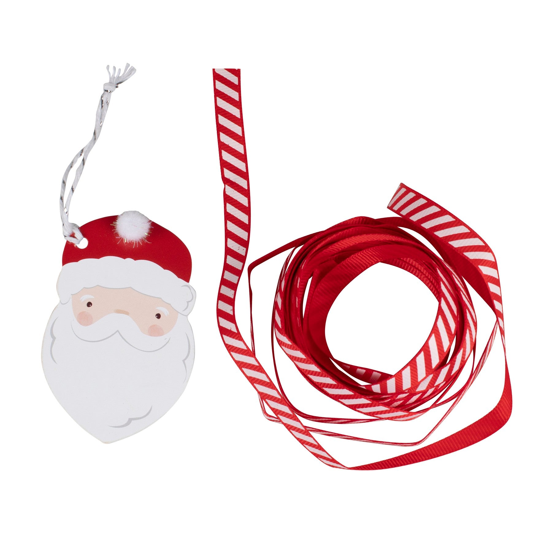 შესაფუთი ნაკრები Santa Face with Pom Pom Hat