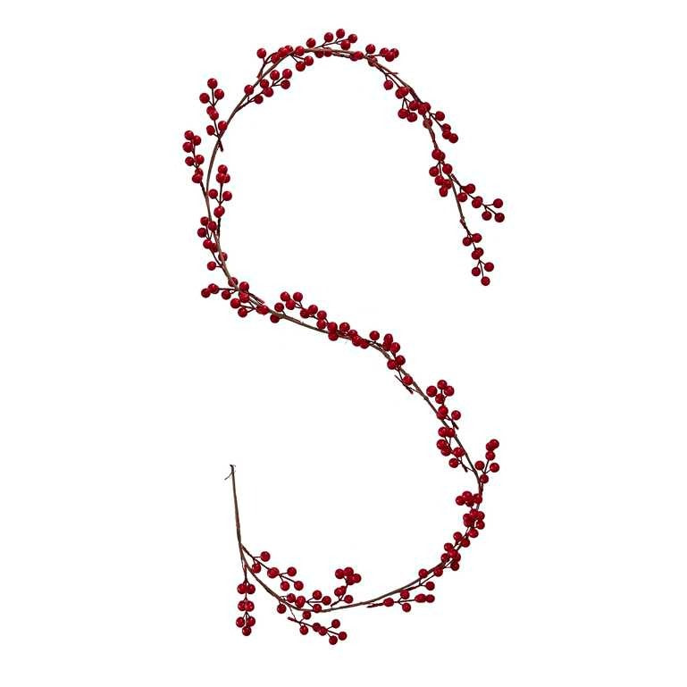 საშობაო გირლიანდა Red Berries 1.8მ