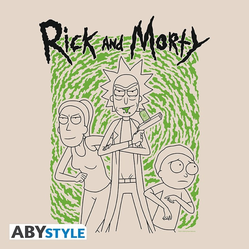 RICK AND MORTY - ნაჭრის ჩანთა- Portal