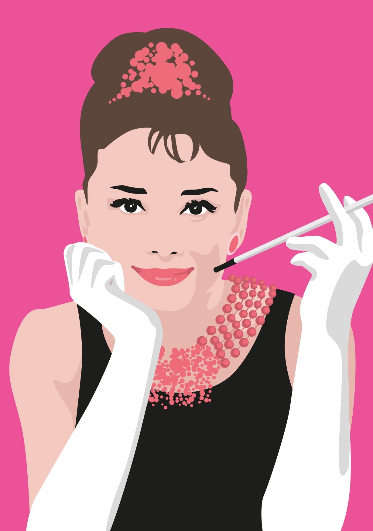 მისალოცი ბარათი ოდრი ჰეპბერნი