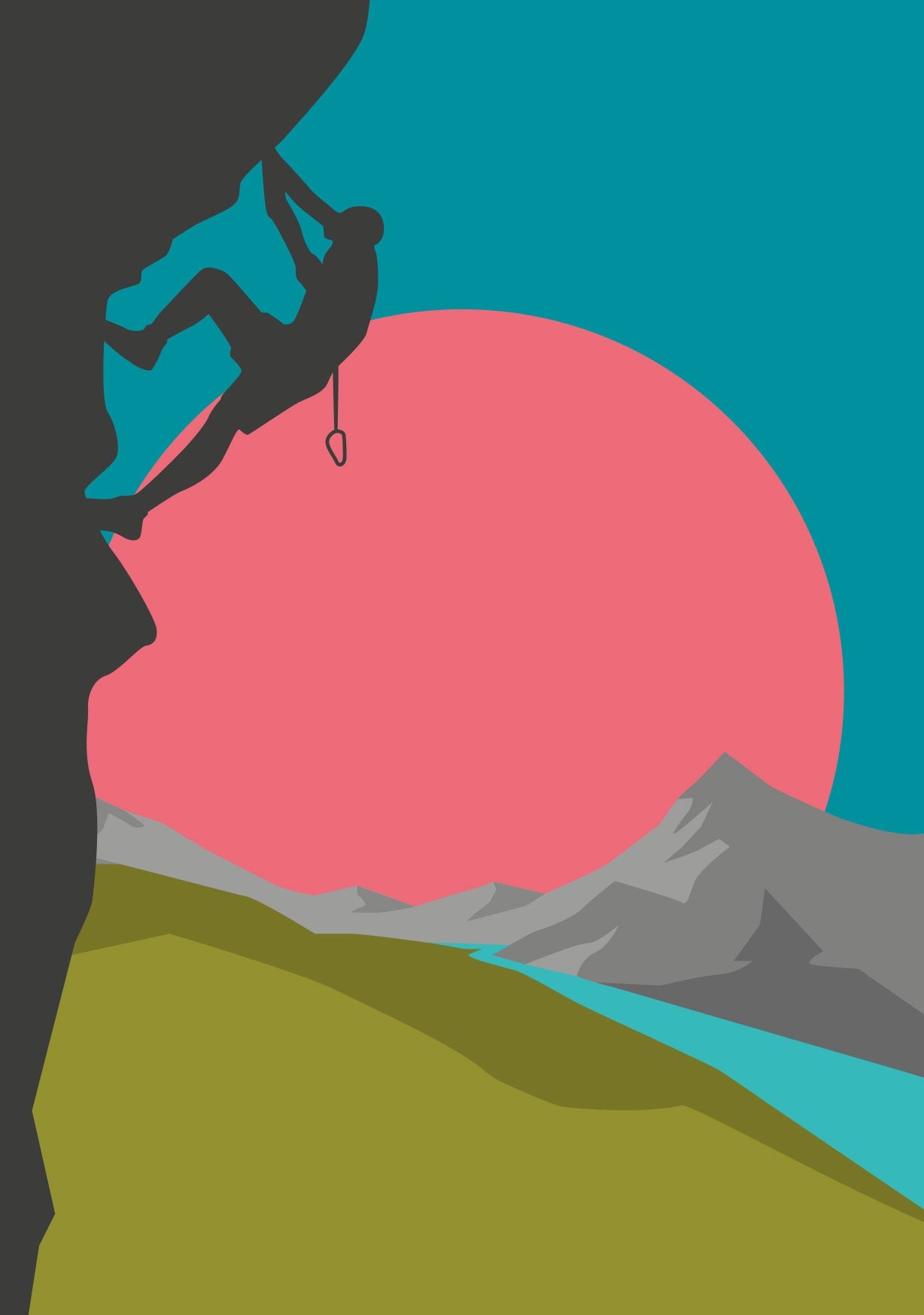 მისალოცი ბარათი მთასვლელი