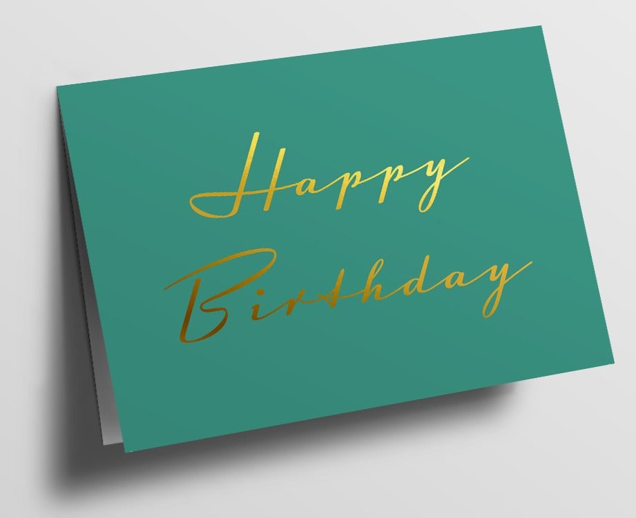 გასაშლელი მისალოცი ბარათი Happy Birthday