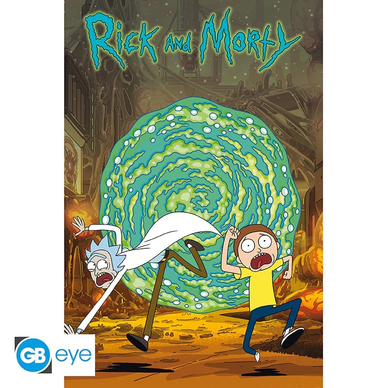 RICK AND MORTY - პოსტერი პორტალი 91.5x61სმ