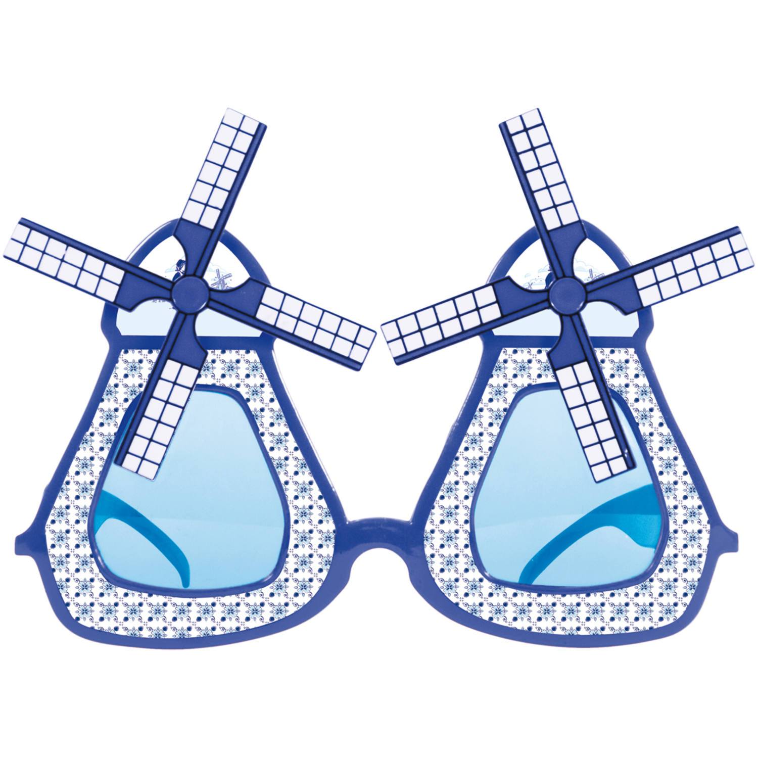 Glasses blue mill