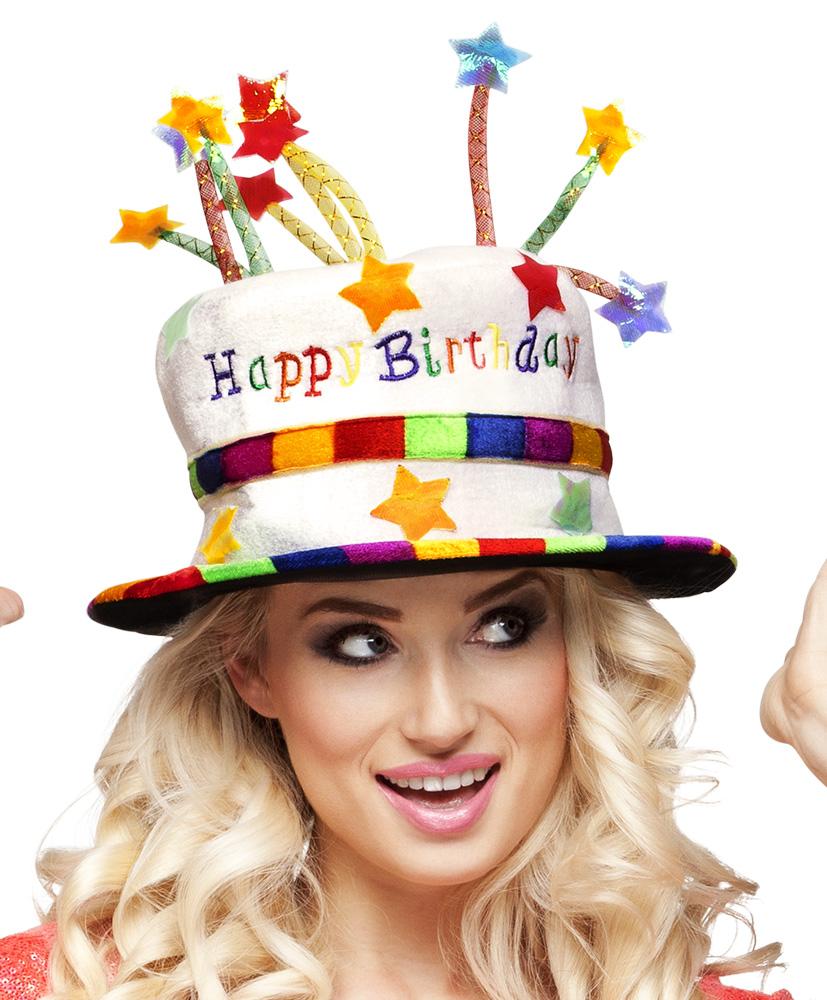 ტორტი ქუდი Happy Birthday