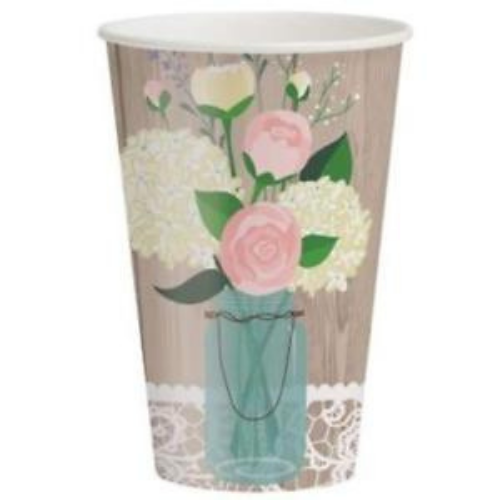 Paper cups MR & MRS 8 pcs