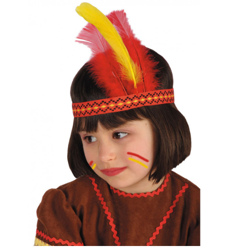 Indian Abadok with red-yellow feathers