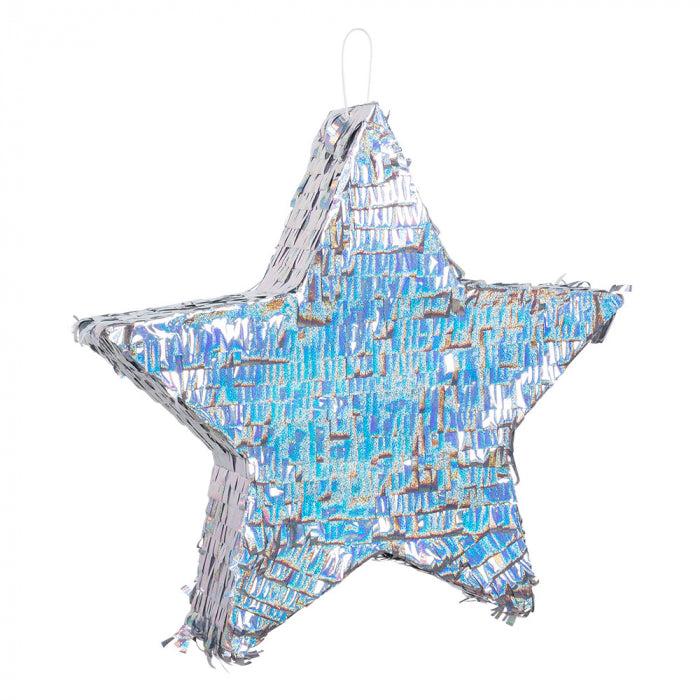 პინატა ვარსკვლავი ვერცხლისფერი (44 x 44 cm)