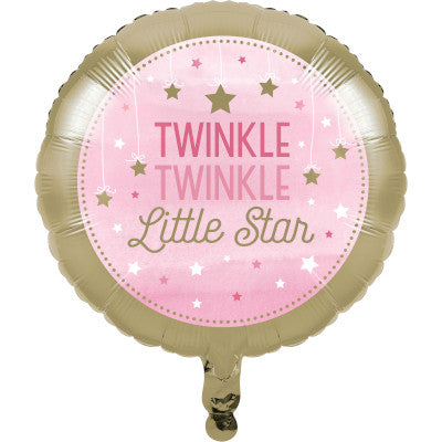 Foil balloon ONE LITTLE STAR - GIRL