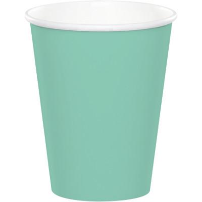 ქაღალდის ჭიქა პასტელური მწვანე