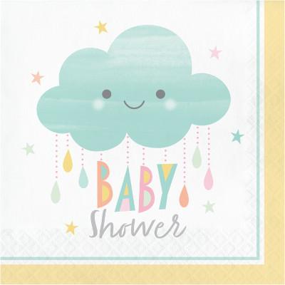 ხელსახოცი ღრუბლები 16ც BABY SHOWER