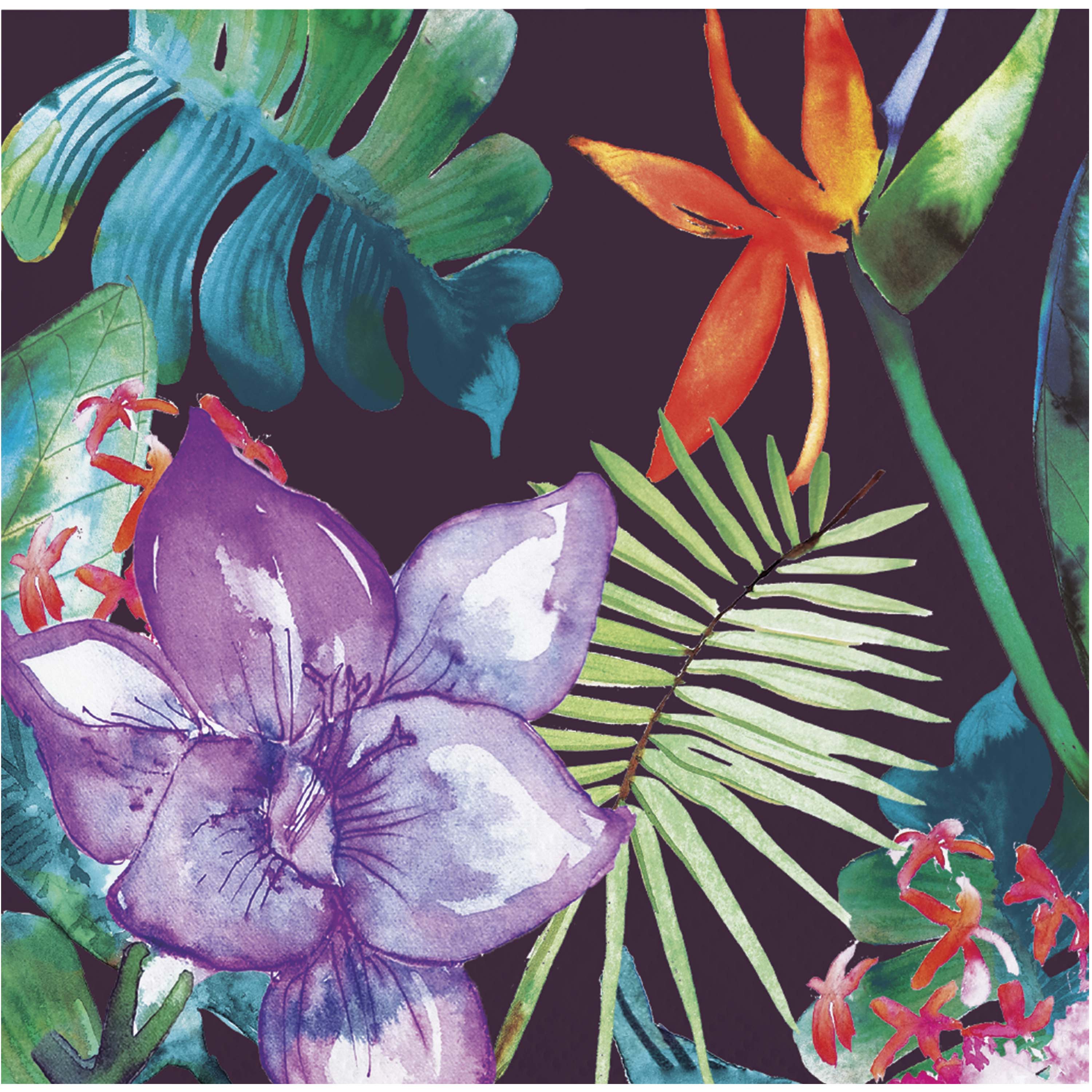 Paper napkin "Tropical Paradise" 24 pcs