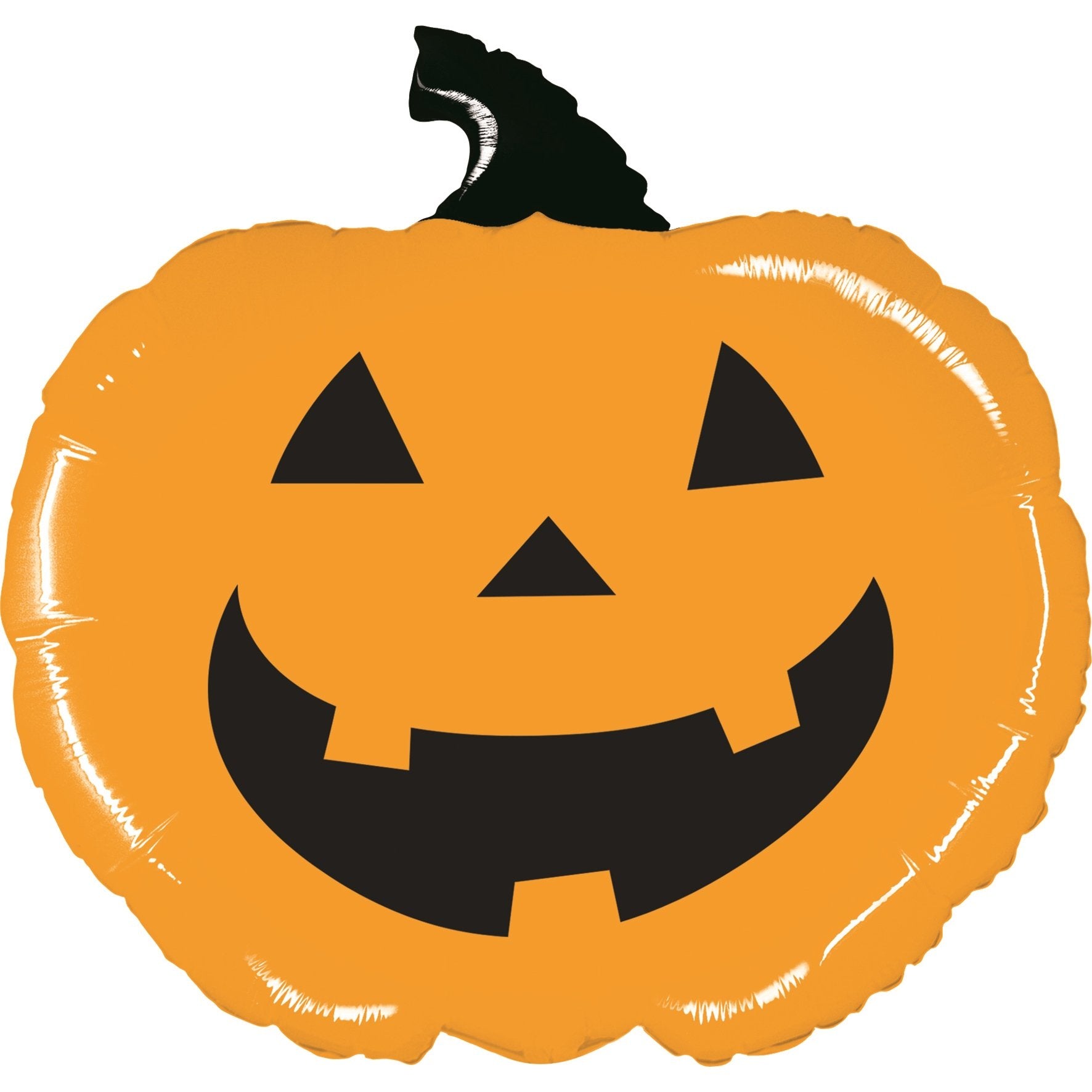 Foil balloon orange pumpkin 71 cm