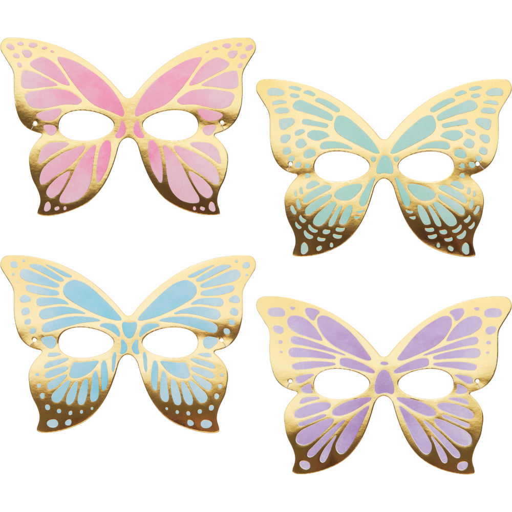 Paper mask BUTTERFLY SHIMMER 8 pcs