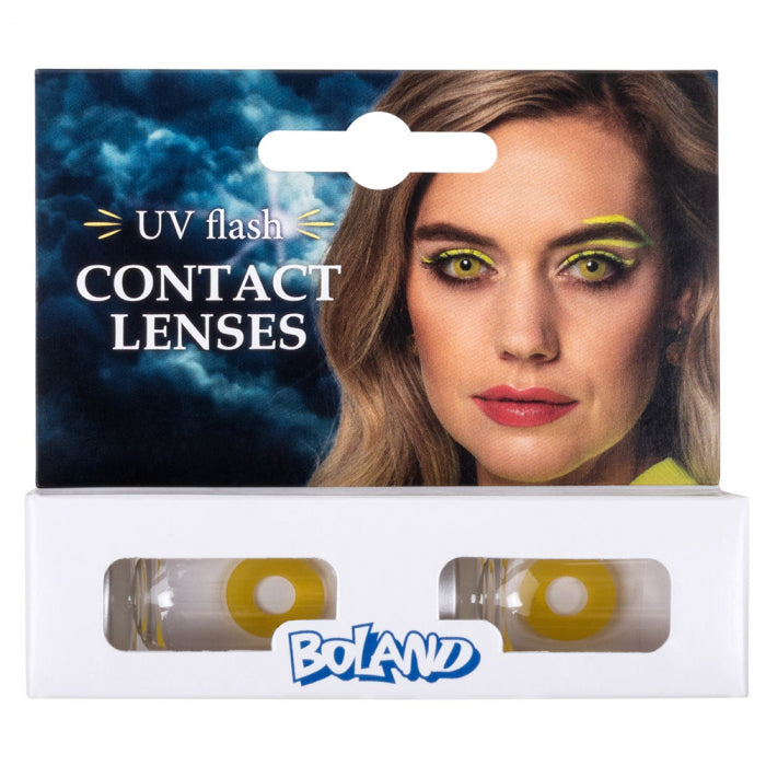 UV-lighting colored lenses (1 month)