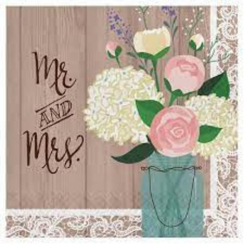 Napkin MR & MRS