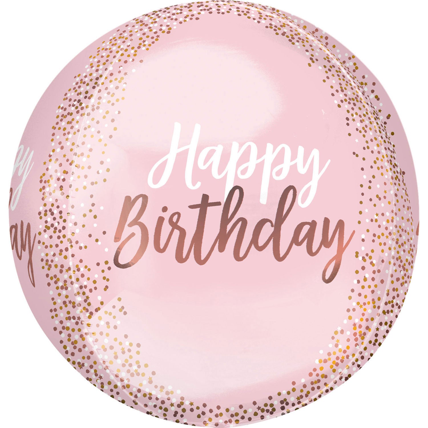 სპილენძისფერი სფერო ბუშტი HBD