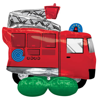 AirLoonz Fire Truck 106cm x 88cm
