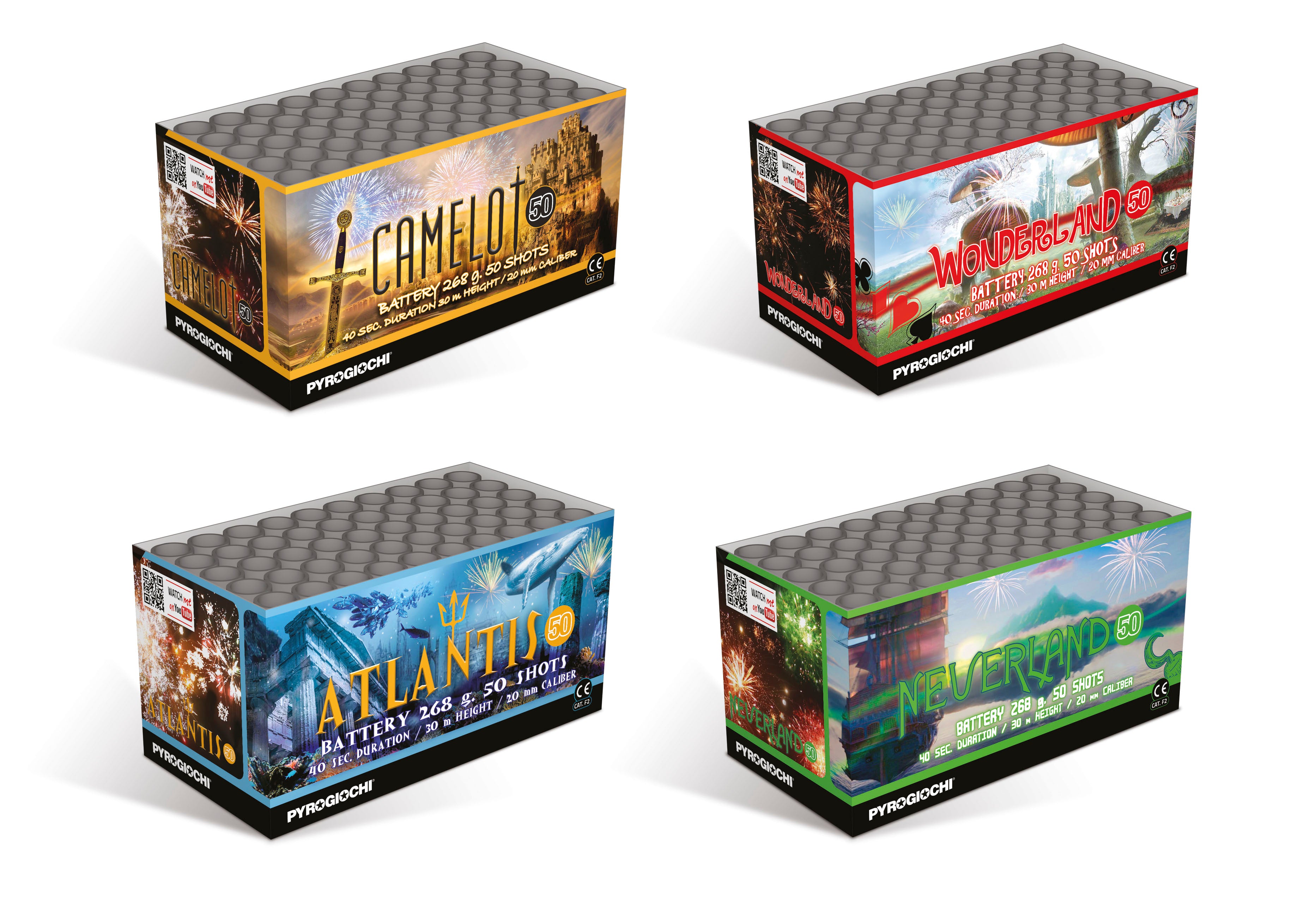 ფეიერვერკი ASSORTIMENTO DREAMLAND 50 გასროლა
