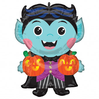 Foil balloon cute vampire trio 60cmx76cm