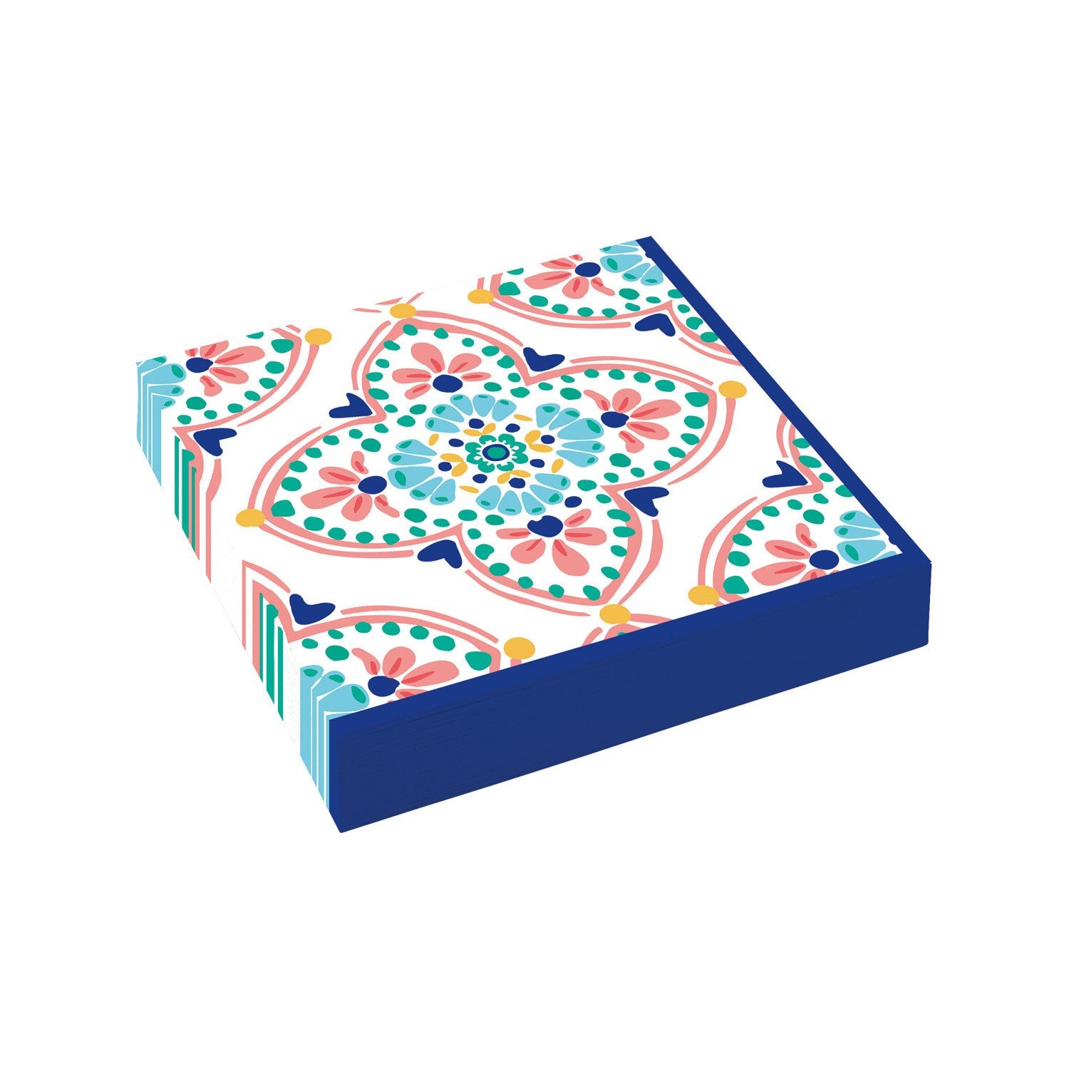 Napkin with Boho ornaments 25 x 25 cm 16 pcs