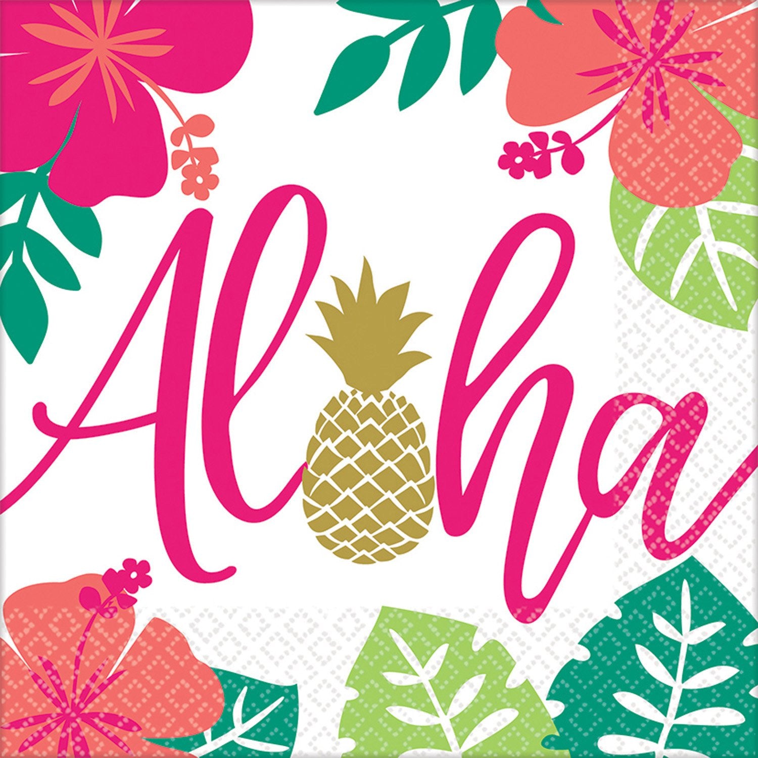 Napkin Aloha 33 x 33 cm 16 pcs