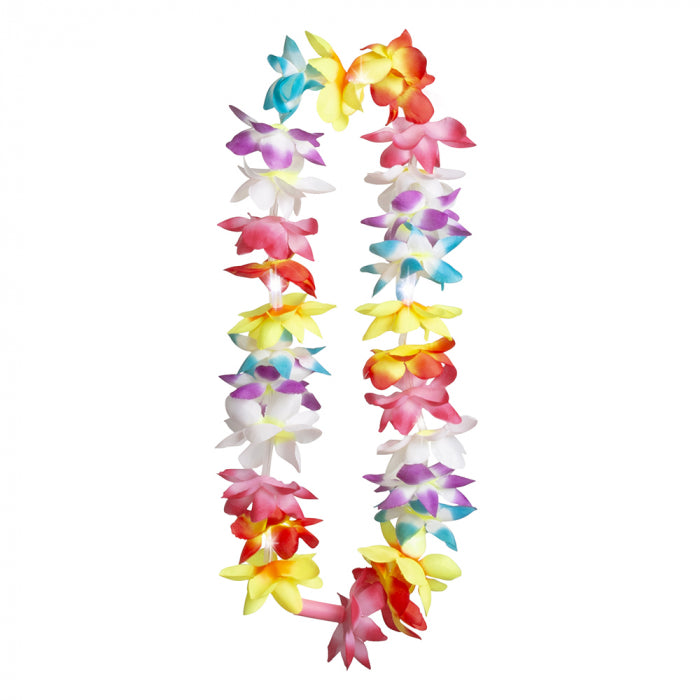 Hawaiian necklace Summer flash with LED lights