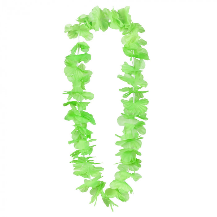 Hawaiian necklace green neon
