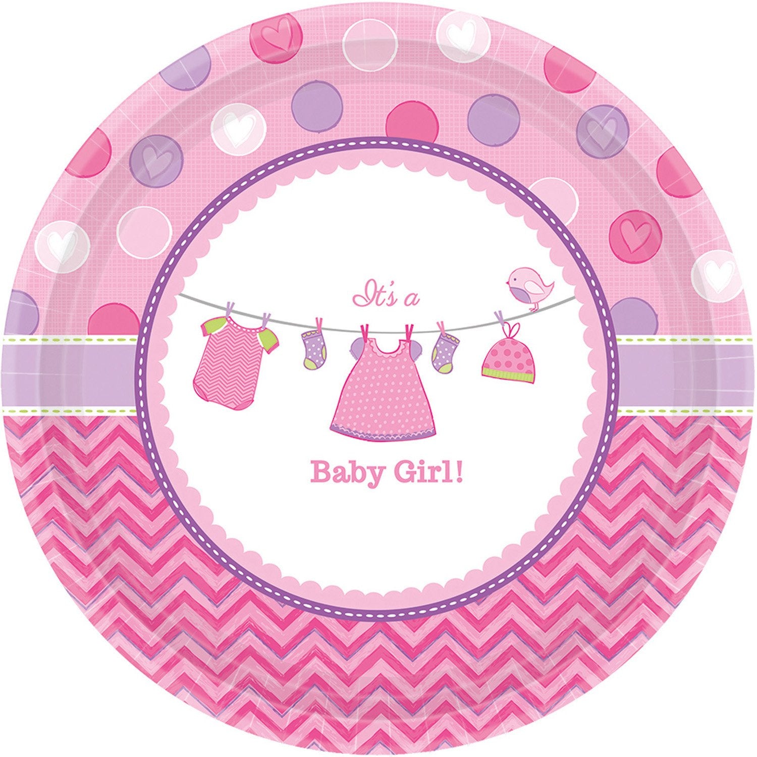 თეფში It's a girl 8ც