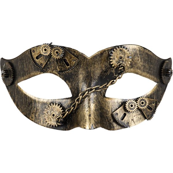 თვალის ნიღაბი სთიმფანქი ოქროსფერი