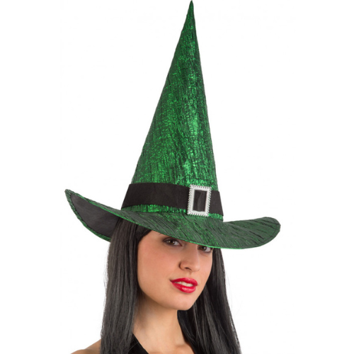 Magician's hat of different colors with a buckle