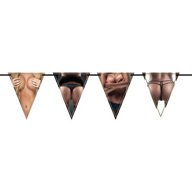 Flag Banner Bachelorette Party with Ladies 6 m