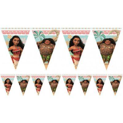 Triangular flag banner Moana