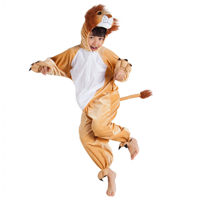 Lion costume for children max. 1.40 m