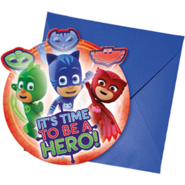 მოსაწვევი PJ MASKS