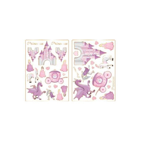 Princess sticker set 35 pcs