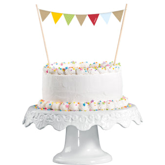 ნამცხვრის დეკორაცია Pennant Banner Fox & Beaver 15 x 20 სმ