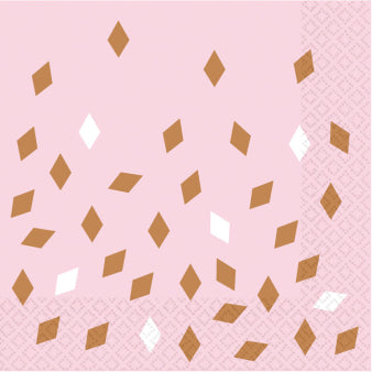 სპილენძისფერი ხელსახოცი 16ც 33 x 33 cm