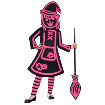 კოსტუმი ბავშვის gid stick witch სხვადასხვა ასაკისთვის