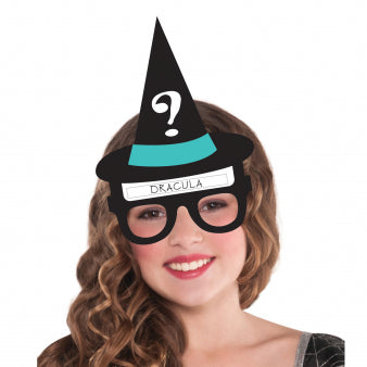 Halloween game Who Am I Witch Glasses