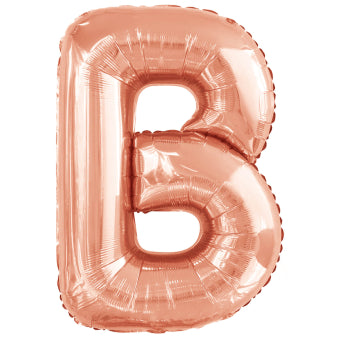 ფოლგირებული ბუშტი ასოები Rose Gold 86 სმ