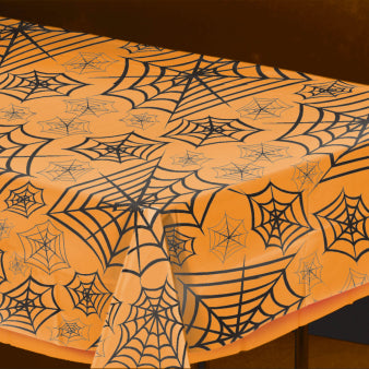 მაგიდის გადასაფარებელი ობობას ქსელით 274 x 139 cm