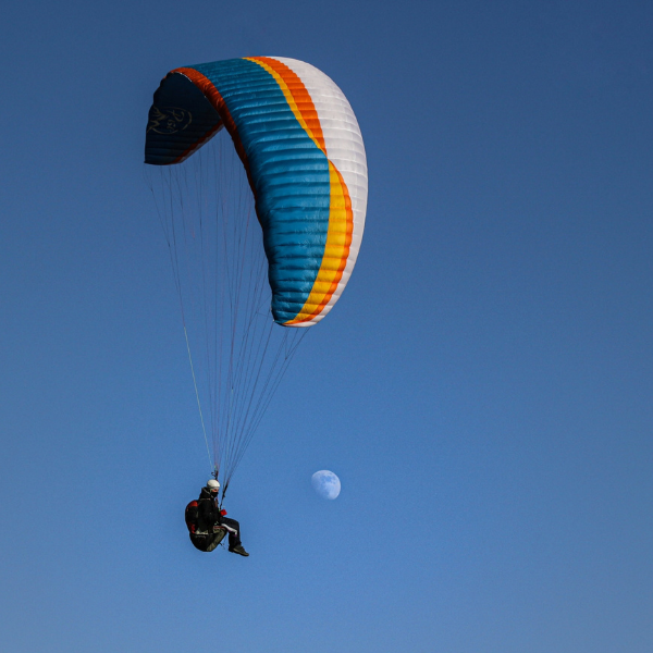 Paragliding adventure