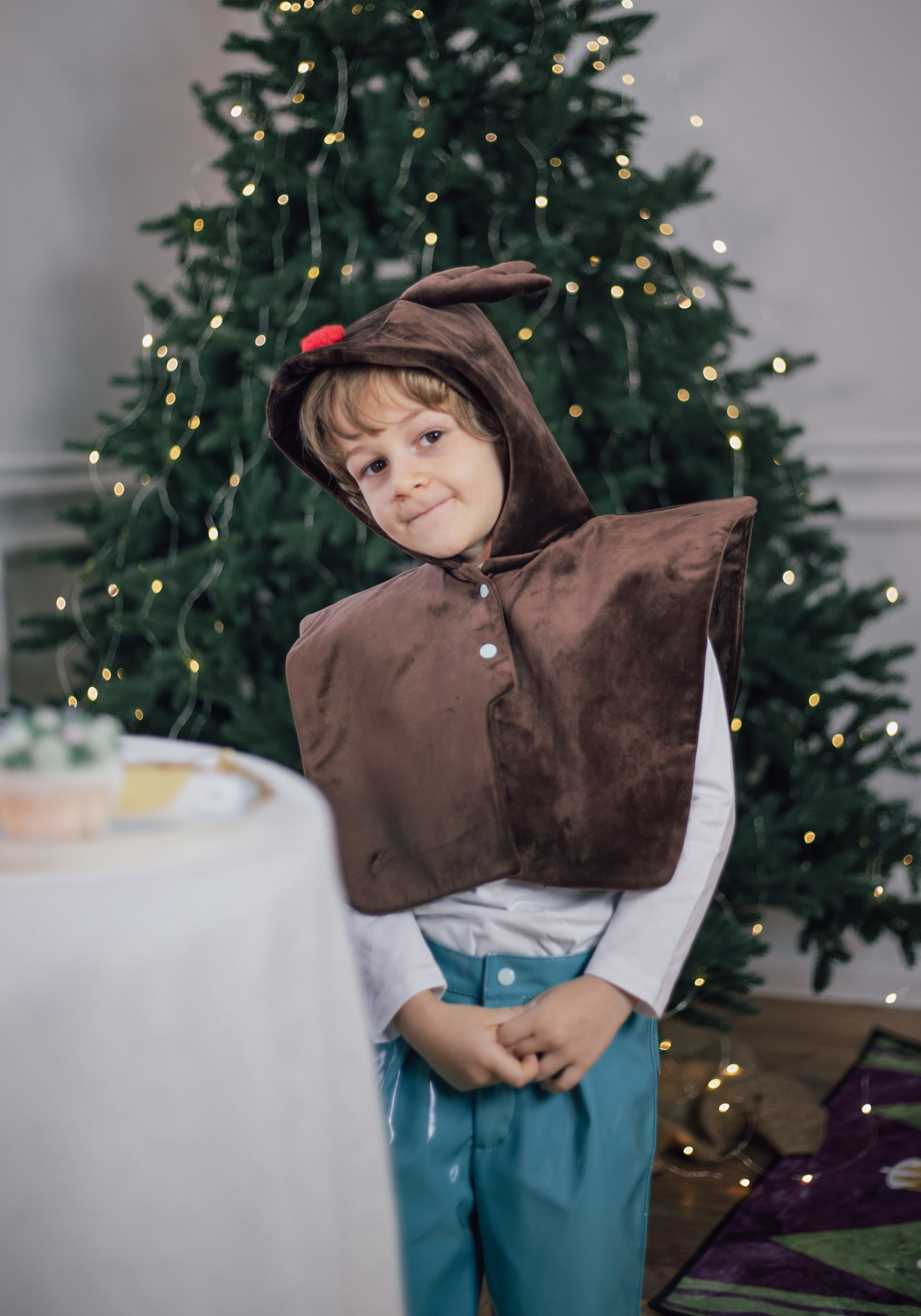 Reindeer helmet with shorts for 3-5 years