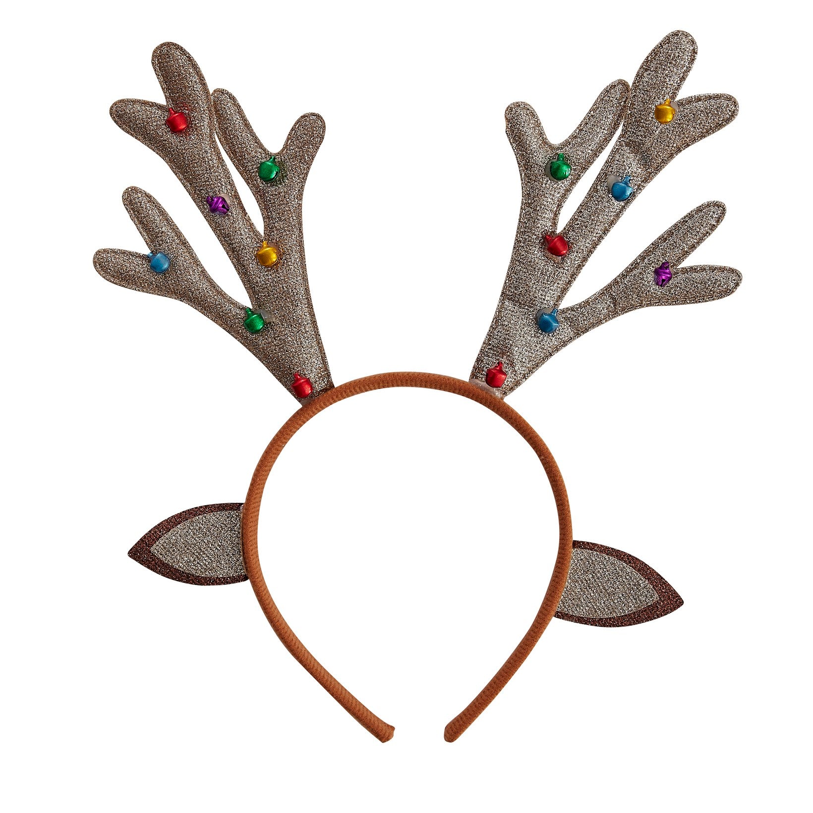 Christmas abadok reindeer with colorful bells