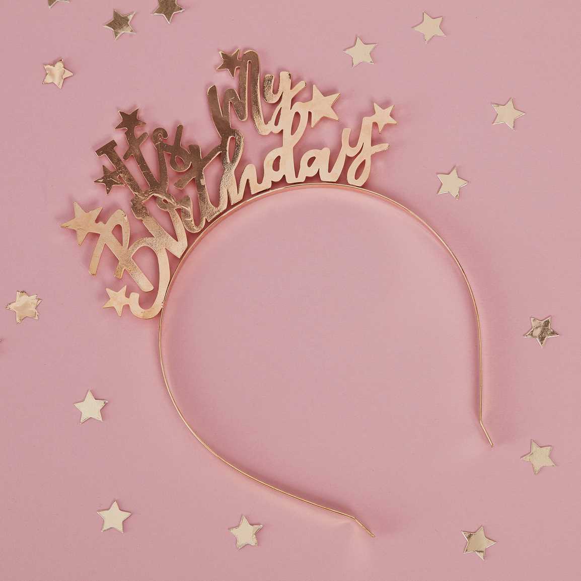 აბადოკი It's My Birthday ოქროსფერი