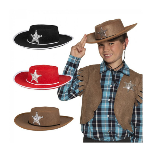Sheriff's hat for a colorful child